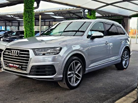 Audi Q7 !S-LINEx3/3.0TDI/7MESTA/360CAM/PANO/ВАКУУМ/AMBI/LI, снимка 1