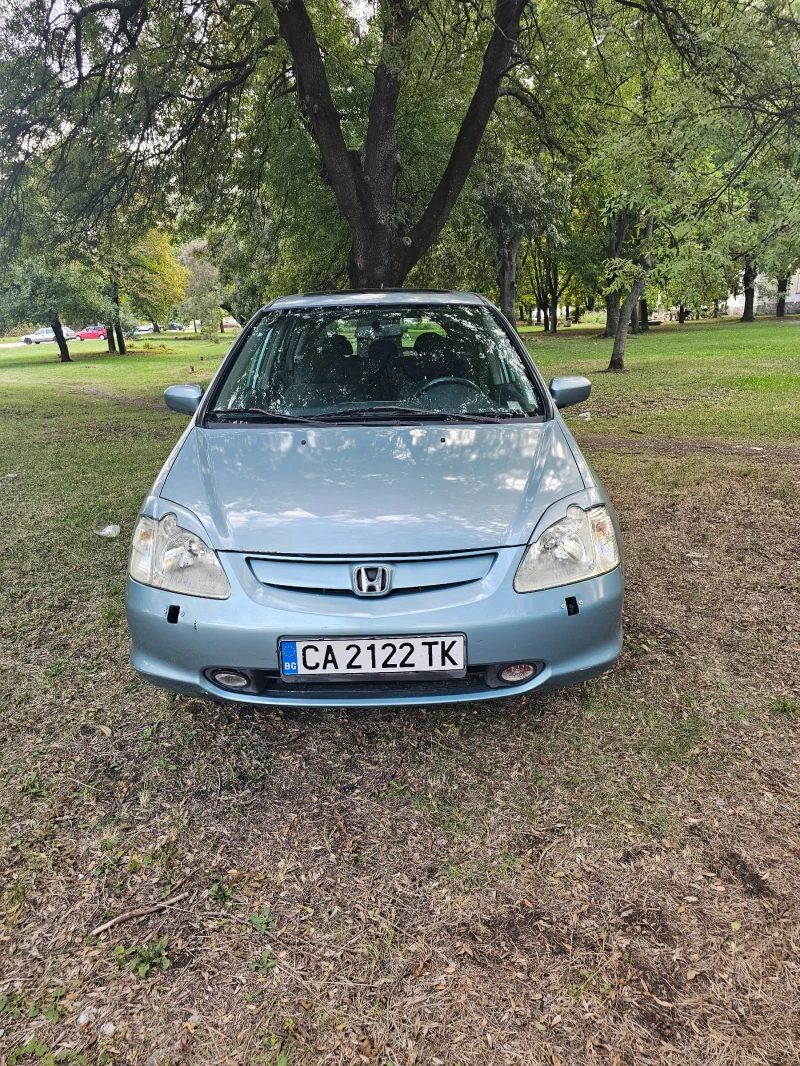 Honda Civic Газ инжекцион, снимка 1 - Автомобили и джипове - 47407080