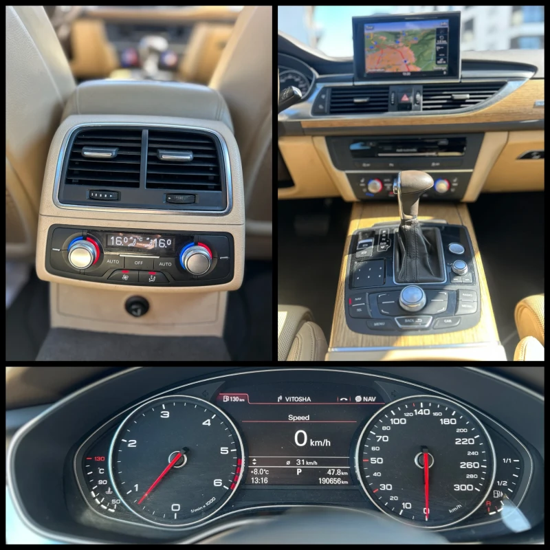 Audi A6 313к.с* /QUAT/FUL LED/NAVI/PANORAMA/TOP, снимка 15 - Автомобили и джипове - 49560744