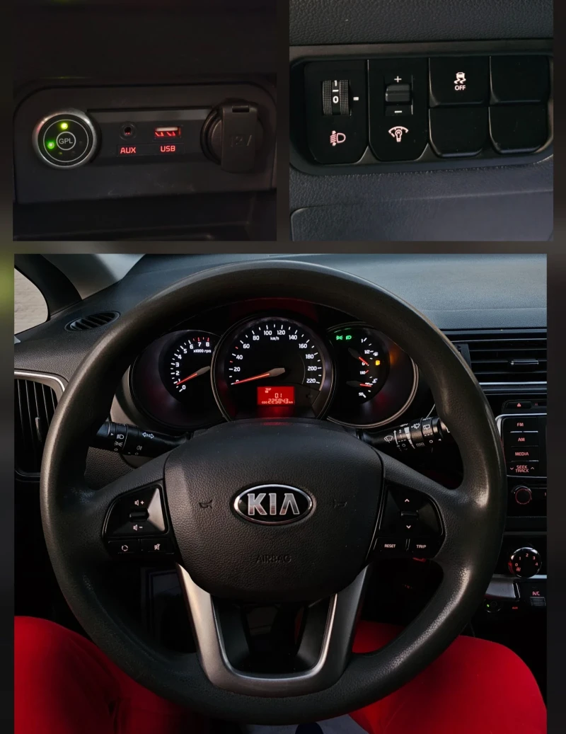 Kia Rio * FACELIFT/ECO/GPL* КАТО НОВА* , снимка 11 - Автомобили и джипове - 52675163