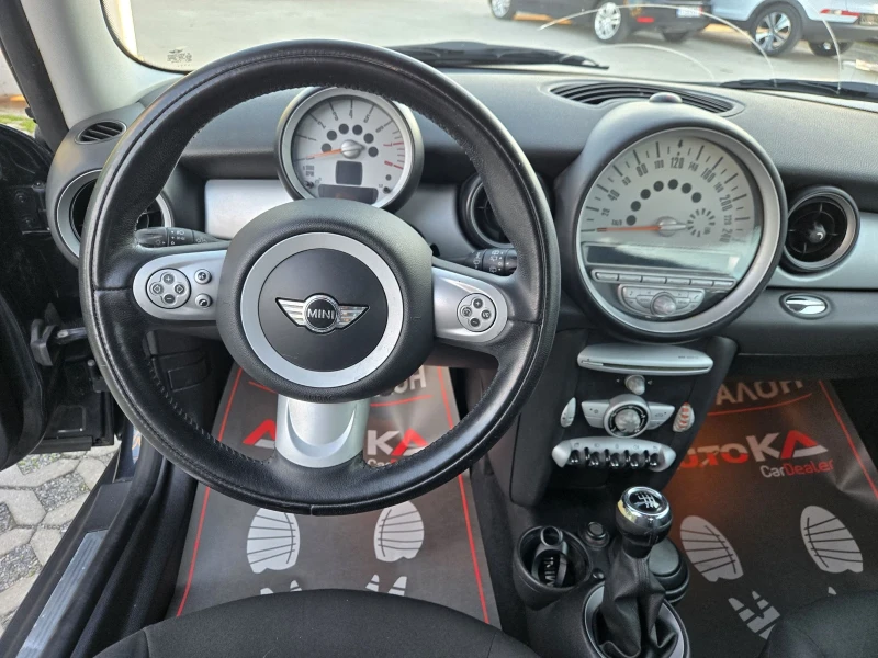 Mini Cooper 1.4I-95кс= 6СКОРОСТИ= КЛИМАТИК, снимка 11 - Автомобили и джипове - 52736003