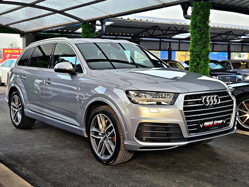 Audi Q7 S-LINEx3/3.0TDI/7MESTA/360CAM/PANO/ВАКУУМ/AMBI/LIZ, снимка 3 - Автомобили и джипове - 52839578