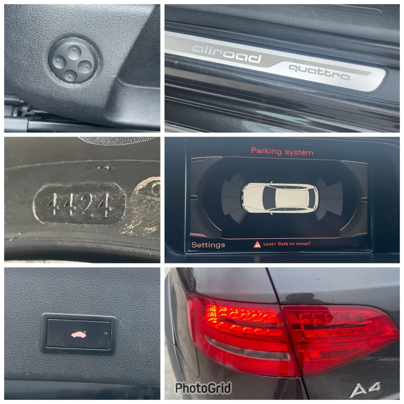 Audi A4 Allroad 3.0TDI 4X4 NAVI LED BI-XENON 239КС, снимка 17 - Автомобили и джипове - 53298436