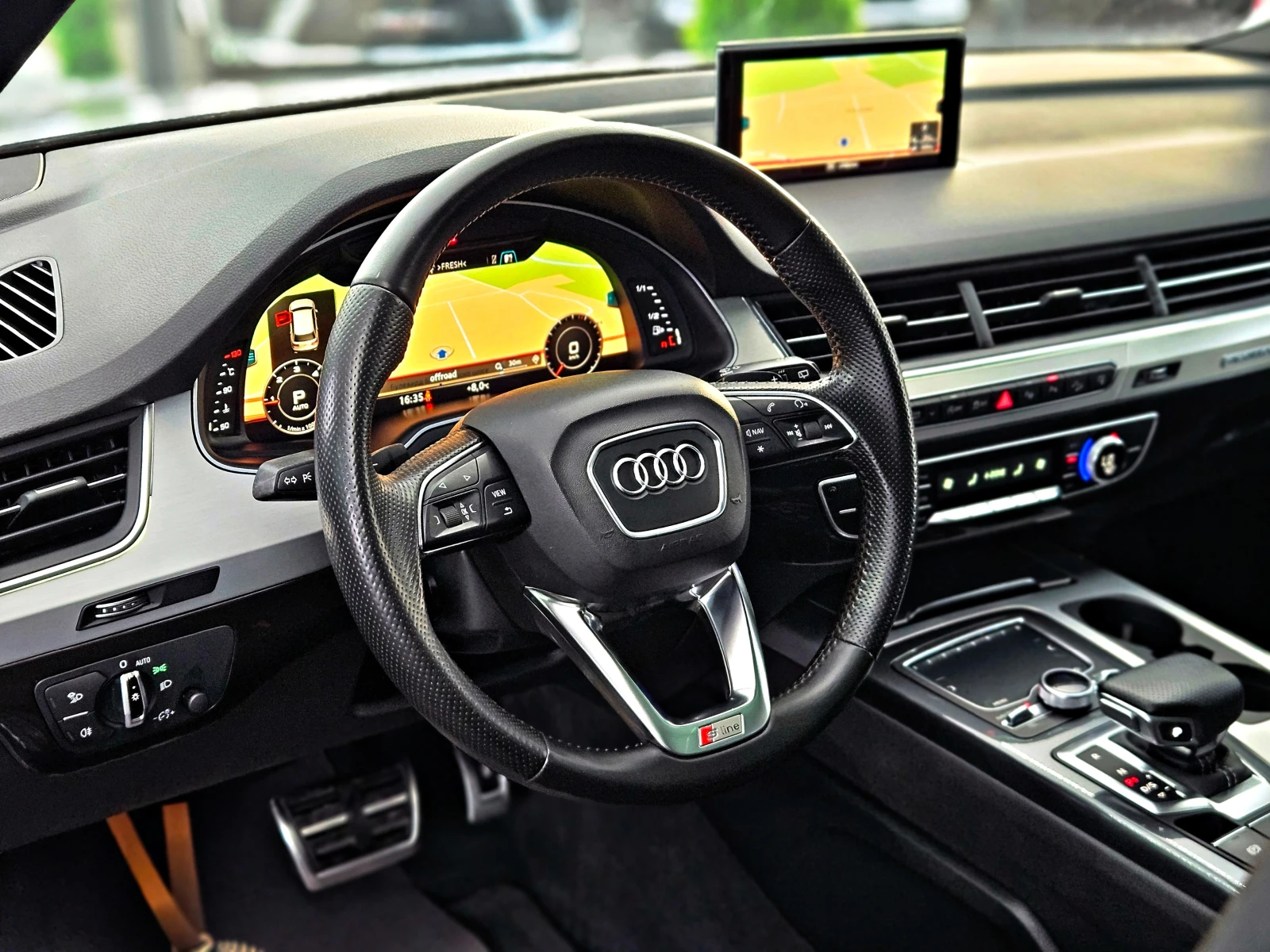 Audi Q7 S-LINEx3/3.0TDI/7MESTA/360CAM/PANO/������/AMBI/LIZ | Mobile.bg � ����������� 11