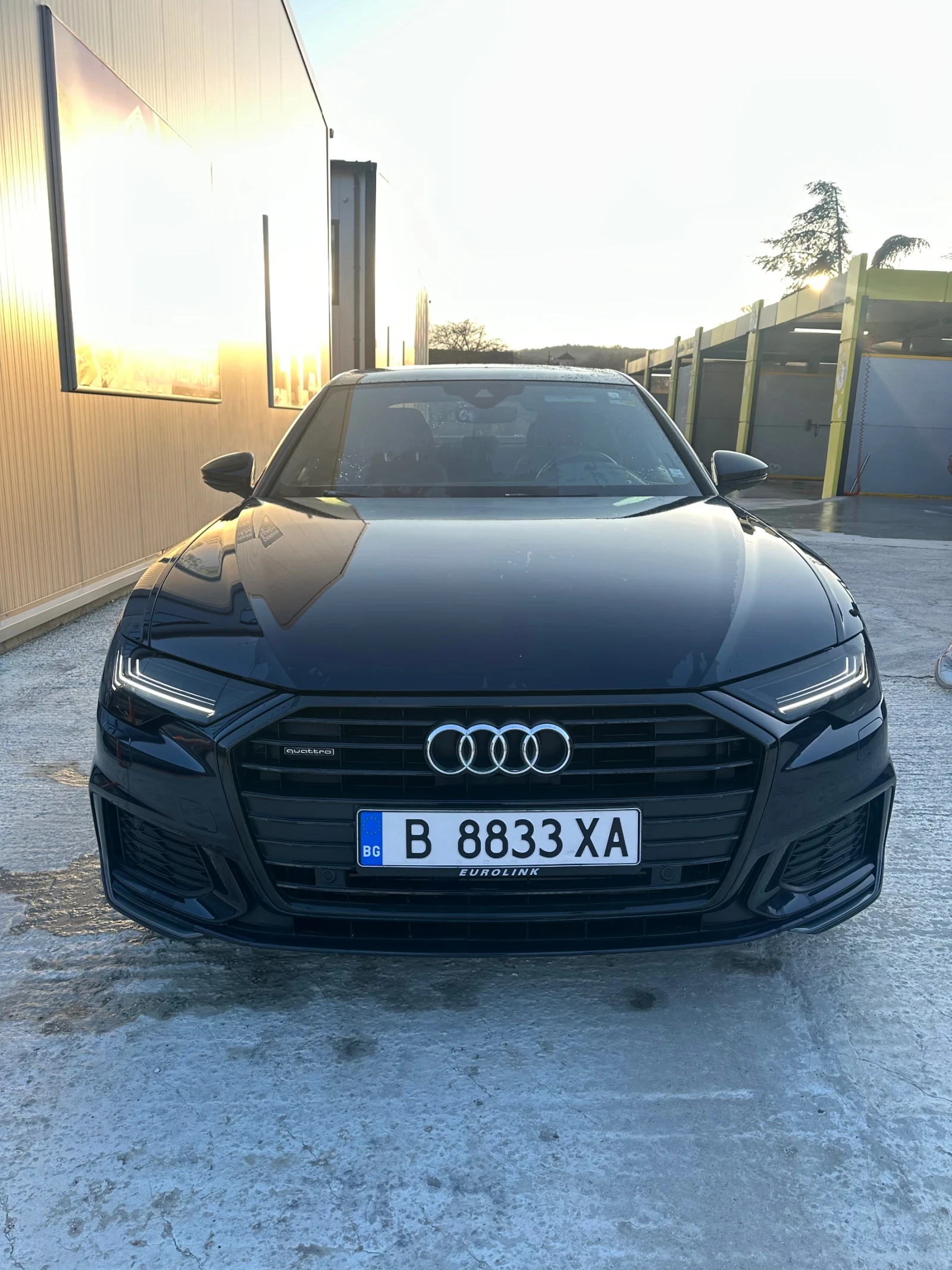 Audi A6 S-line Matrix lights 