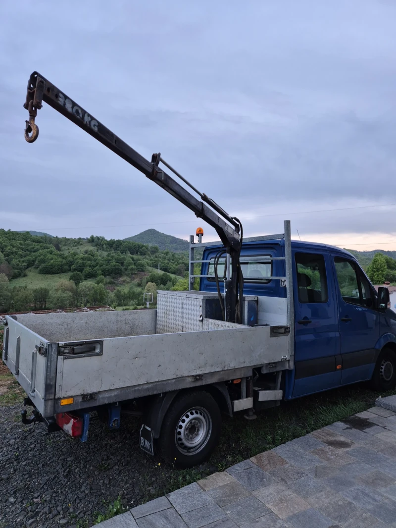 Mercedes-Benz Sprinter 2.2 CDI Дубъл кабина и кран, снимка 6 - Бусове и автобуси - 52786672
