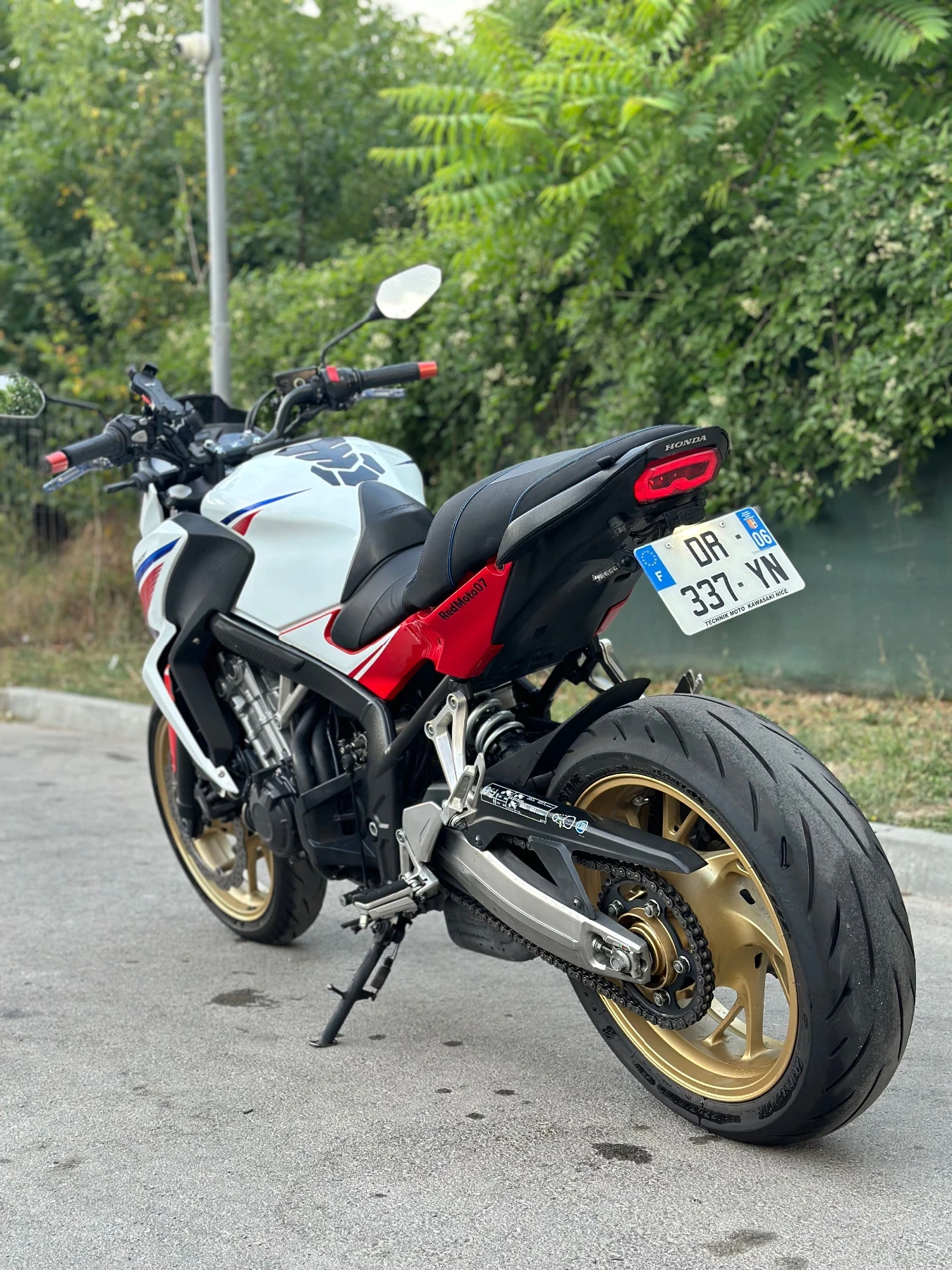 Honda Cb Honda cb650fa 35KW РЕДОВЕН ЗА А2 - изображение 5