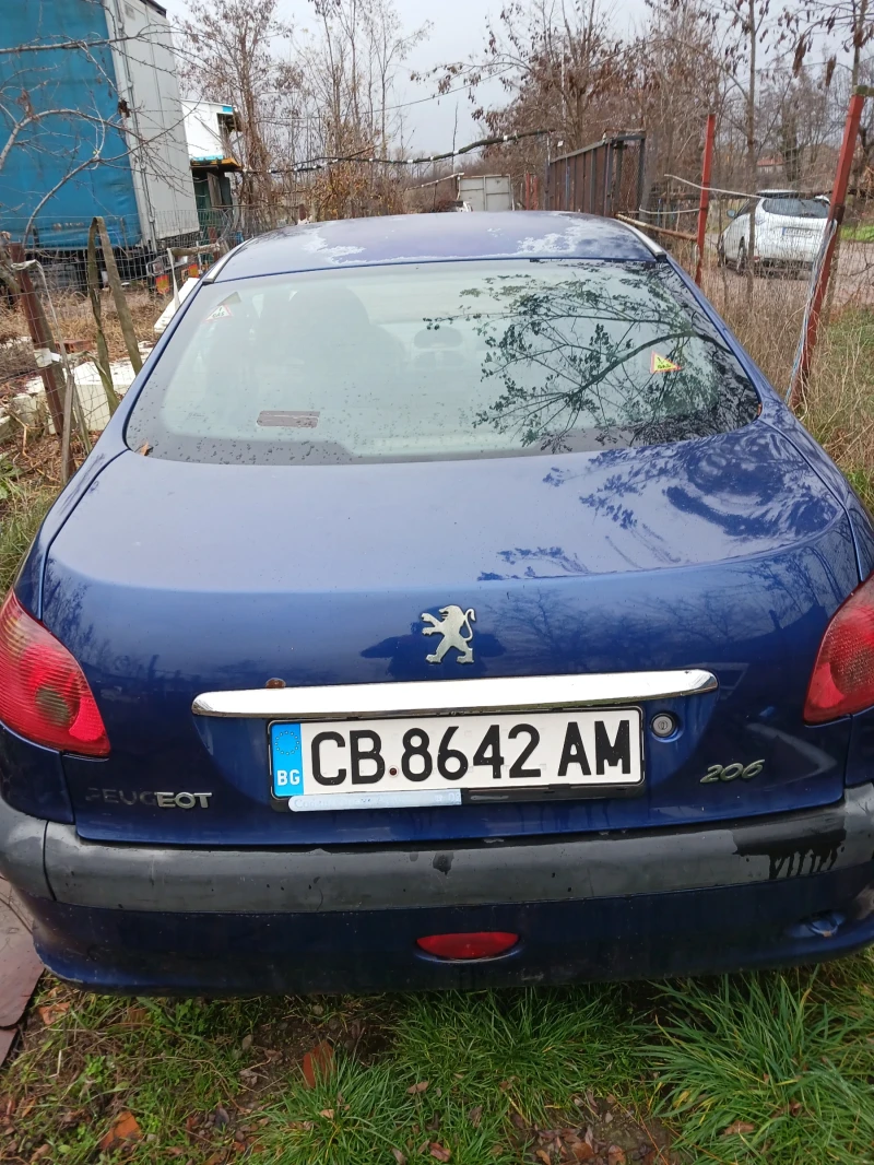 Peugeot 206, снимка 2 - Автомобили и джипове - 48173910