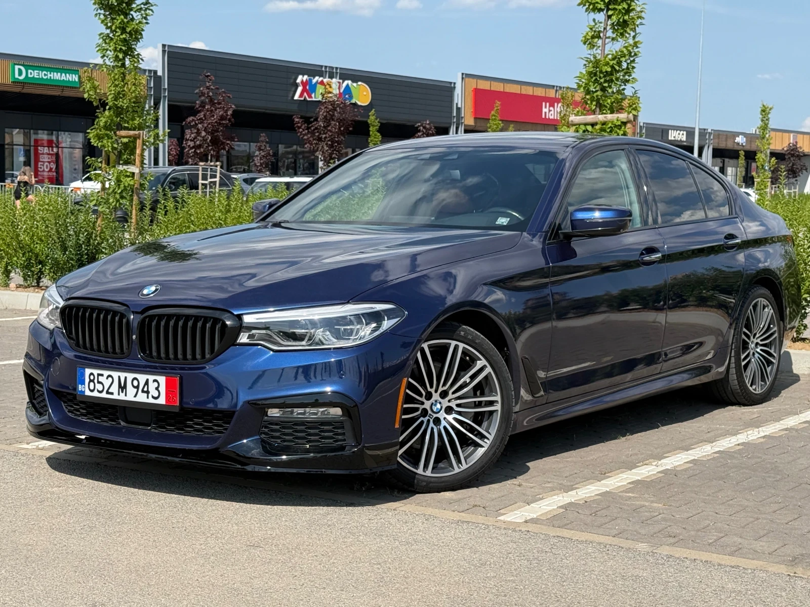 BMW 540 i xDrive M Sport Mediterranean Blue 