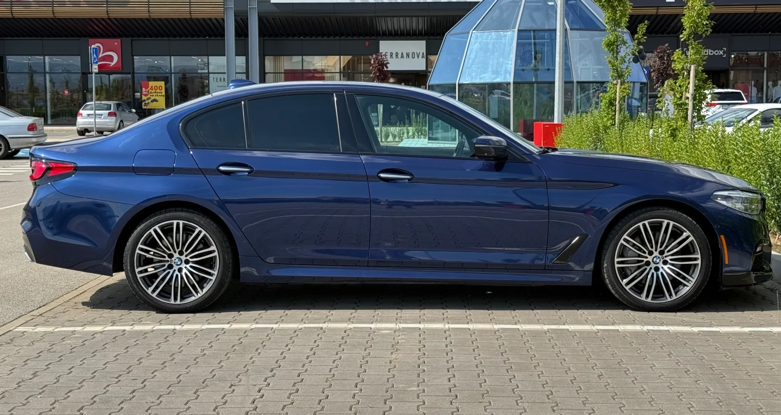 BMW 540 i xDrive M Sport Mediterranean Blue , снимка 8 - Автомобили и джипове - 55309663
