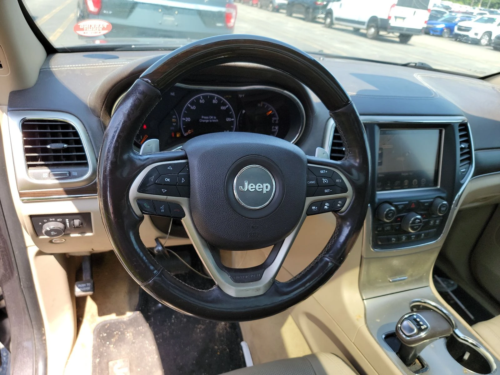 Jeep Grand cherokee OVERLAND 5.7 HEMI* Обдух* 8ZF* M.Toчка* Въздух*  - изображение 9