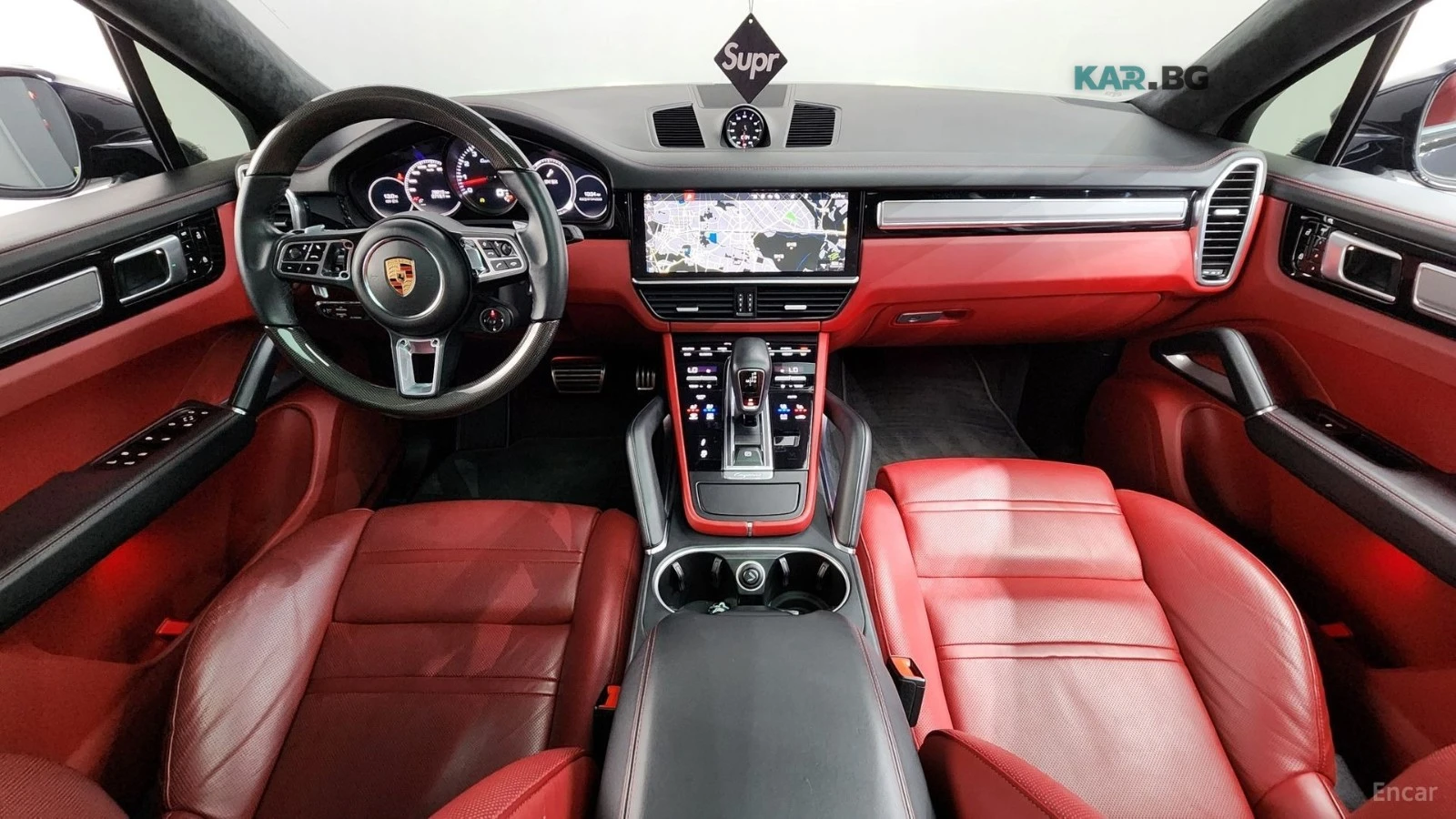 Porsche Cayenne * 4.0* TURBO* ПОДГРЕВ* ОБДУХВАНЕ* ПАНОРАМА* 360* F, снимка 5 - Автомобили и джипове - 54914341