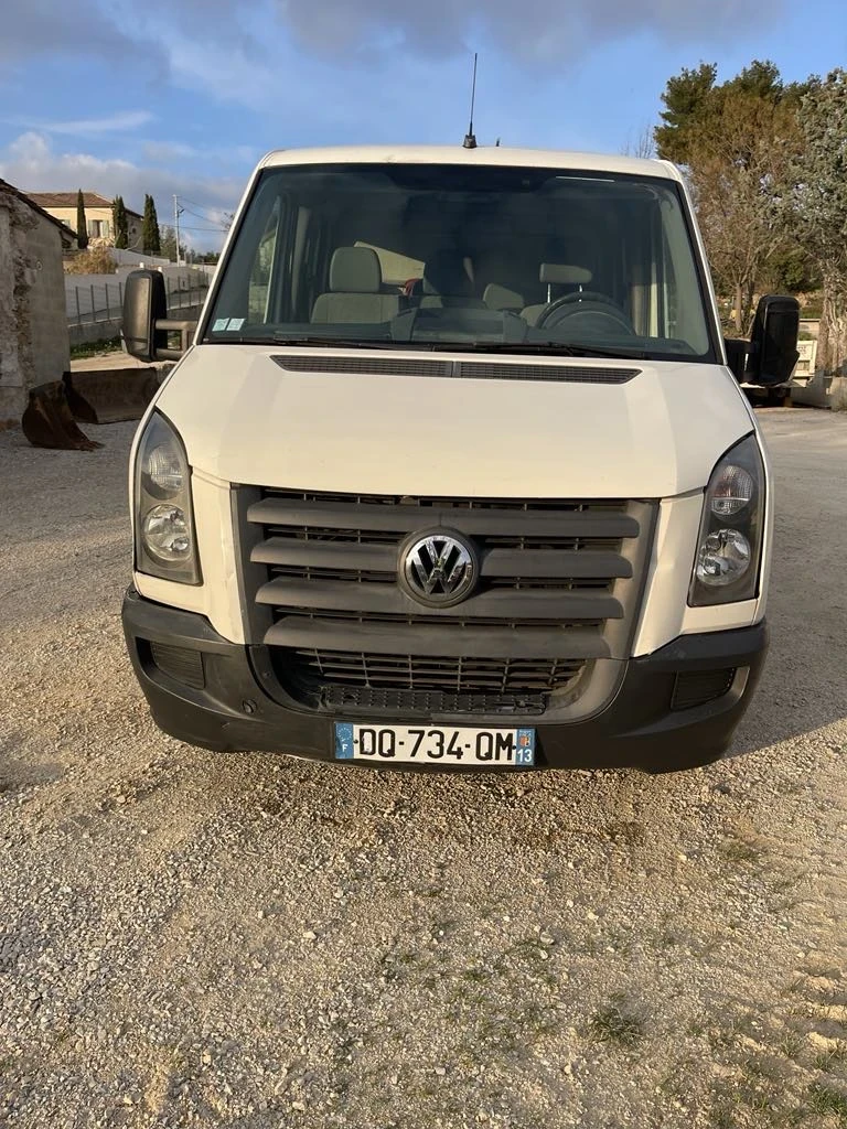 VW Crafter Самосвал 6 места, снимка 1 - Бусове и автобуси - 47476365