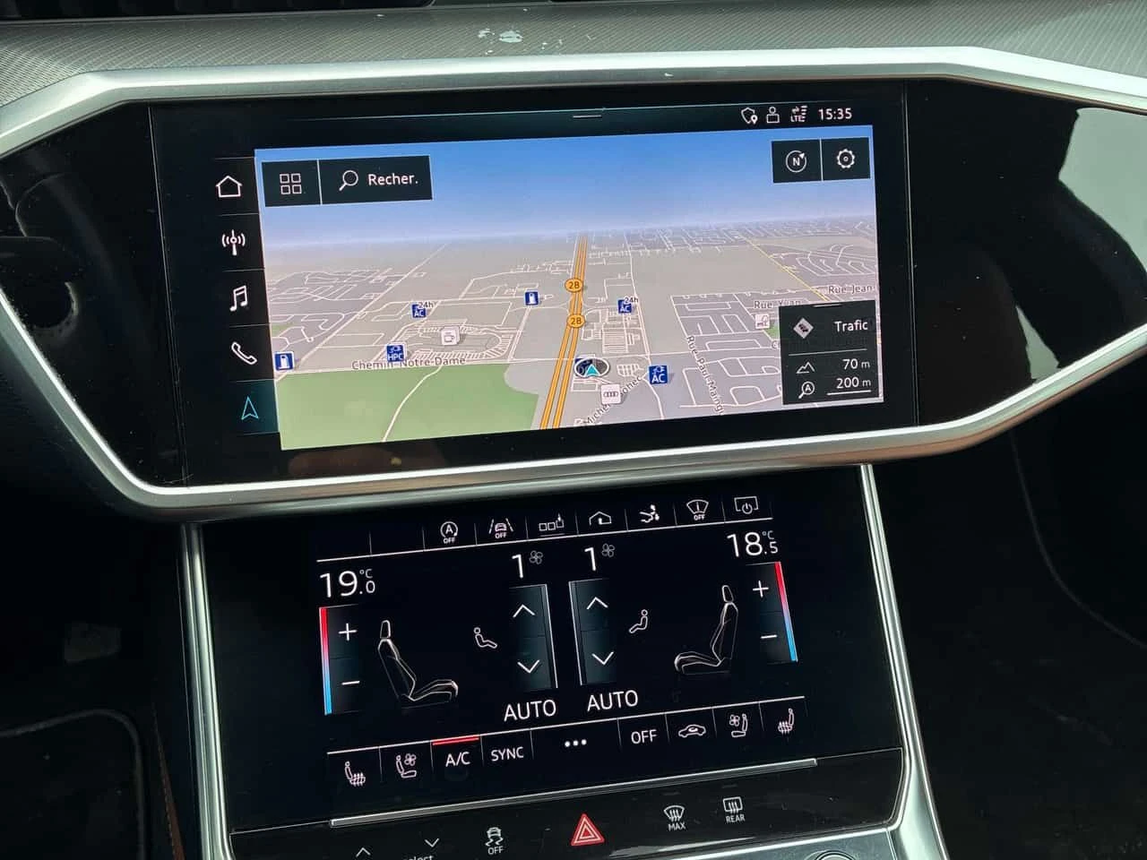 Audi A7 * Technik * CARFAX * ЦЕНА ДО БГ, снимка 10 - Автомобили и джипове - 54237533