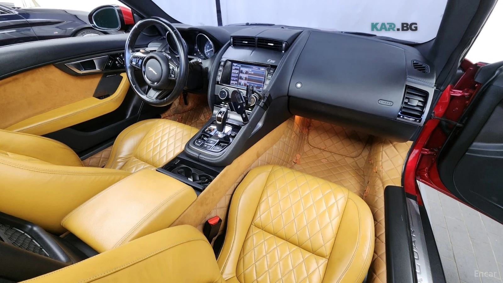Jaguar F-Type * 3.0 S* CABRIO* КОЖА* ПОДГРЕВ* КАМЕРА* , снимка 7 - Автомобили и джипове - 54893004