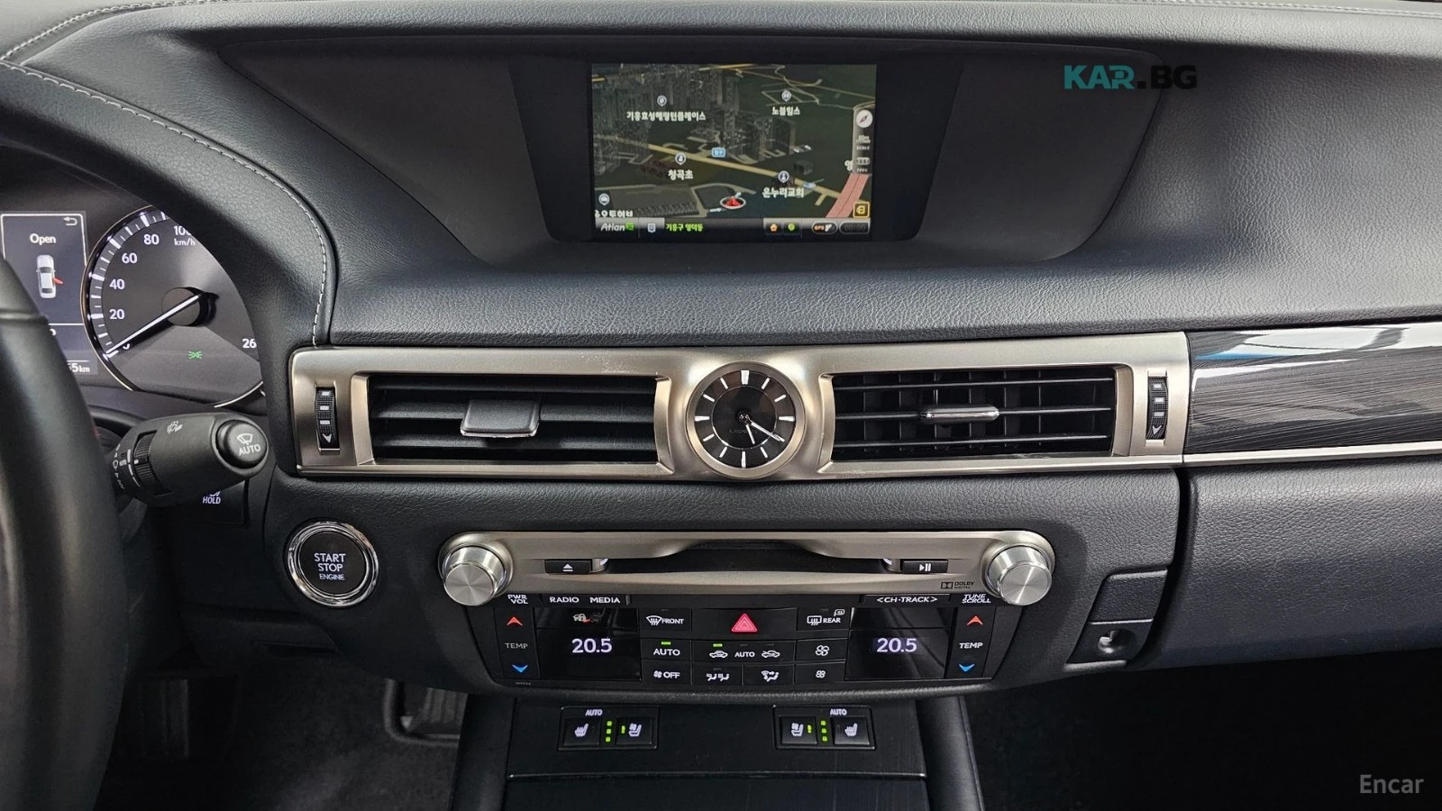 Lexus GS 300 * SUPREME* КОЖА* ПОДГРЕВ* ОБДУХВАНЕ* ШИБИДАХ* КАМЕ, снимка 11 - Автомобили и джипове - 55234931