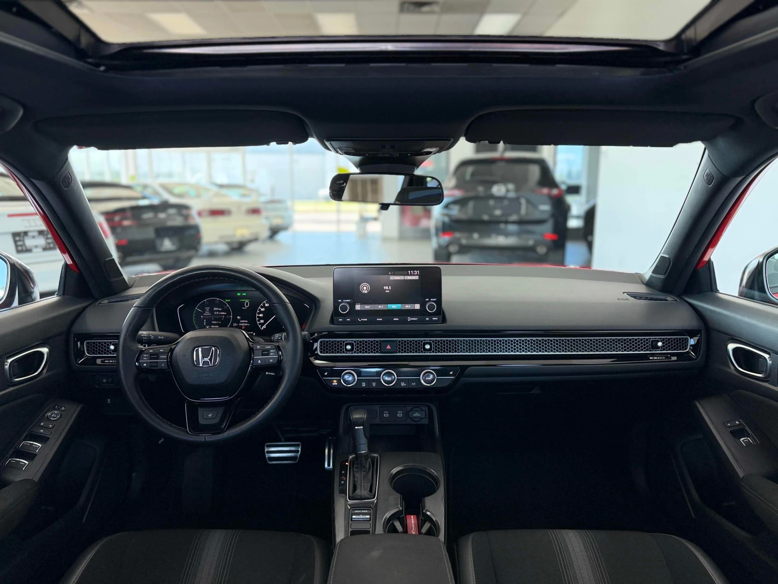 Honda Civic * Sport eCVT * АВТОКРЕДИТ БЕЗ ПЪРВОНАЧАЛНА ВНОСКА*, снимка 9 - Автомобили и джипове - 55899923
