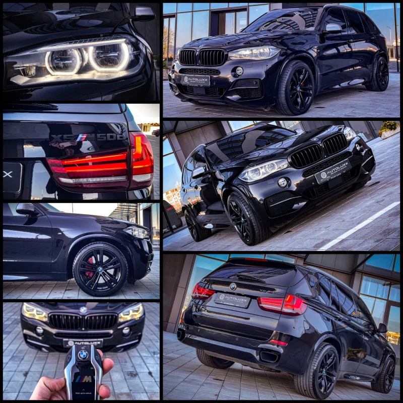 BMW X5 M50d 3xTV/CAM360/PANO/HUD/6+ 1/ASSIST+ /ALL BLACK, снимка 16 - Автомобили и джипове - 48040703