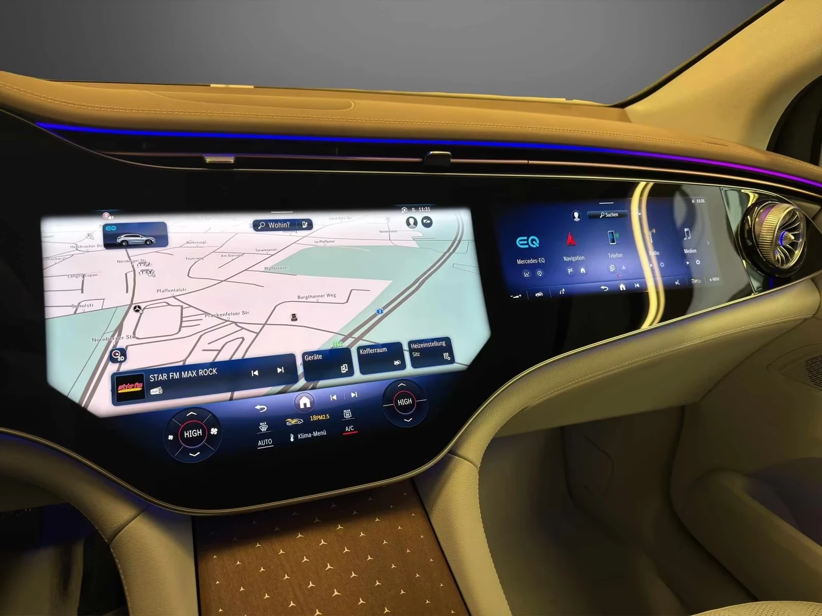 Mercedes-Benz EQE 500 AMG/SUV/4-MATIC/HYPERSCREEN/360/KEYLESS/, снимка 12 - Автомобили и джипове - 53970345