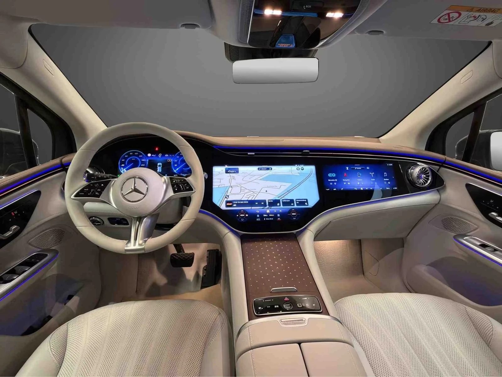 Mercedes-Benz EQE 500 AMG/SUV/4-MATIC/HYPERSCREEN/360/KEYLESS/, снимка 14 - Автомобили и джипове - 53970345