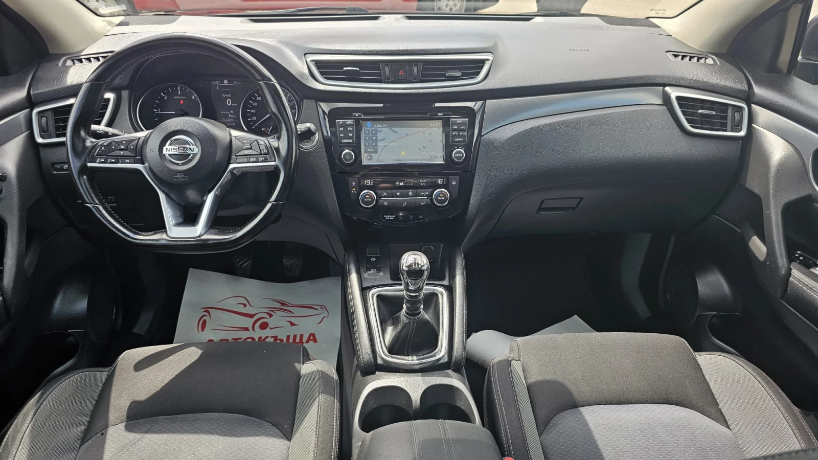 Nissan Qashqai 1.5DCi 6SP IT Facelift-ИСТОРИЯ-КАМЕРА 360-ЛИЗИНГ, снимка 9 - Автомобили и джипове - 54713427