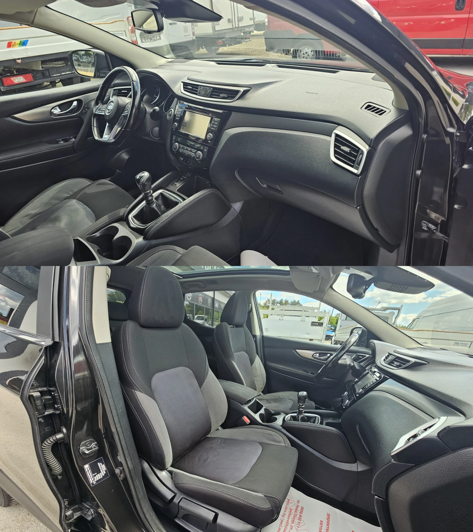 Nissan Qashqai 1.5DCi 6SP IT Facelift-ИСТОРИЯ-КАМЕРА 360-ЛИЗИНГ, снимка 12 - Автомобили и джипове - 54713427