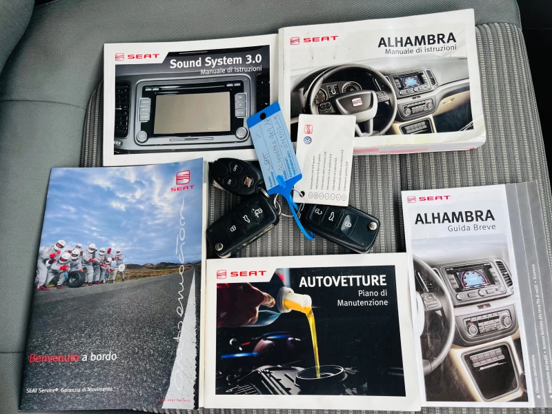 Seat Alhambra 2.0 TDI 4x4-7места-Navi, снимка 16 - Автомобили и джипове - 52494116