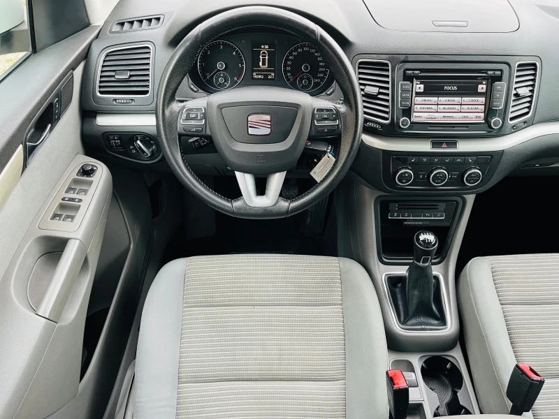 Seat Alhambra 2.0 TDI 4x4-7места-Navi, снимка 10 - Автомобили и джипове - 52494116