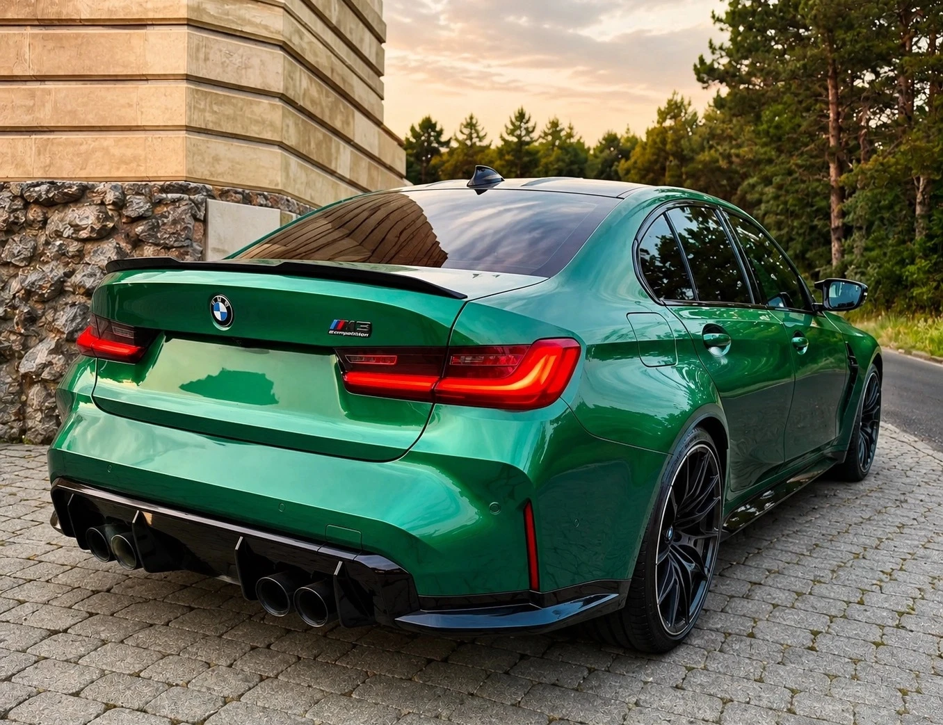 BMW M3 Competition , снимка 3 - Автомобили и джипове - 55831876