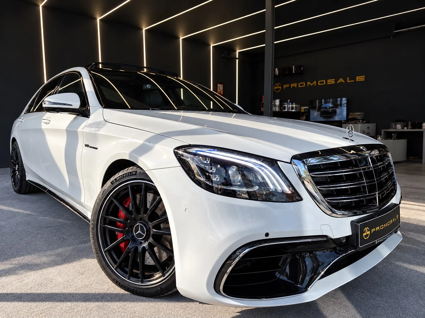 Mercedes-Benz S 560 S63 AMG Pack* Long* 4M* Burm* Full* TV* Лизинг
