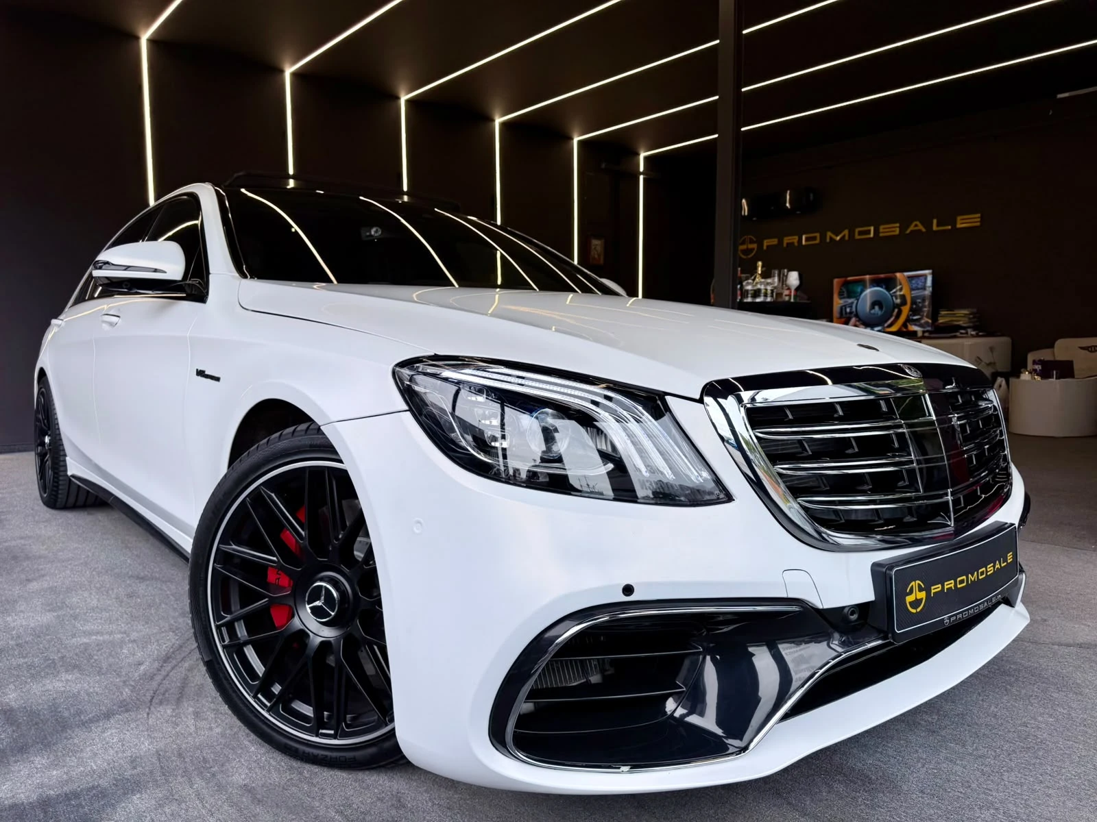 Mercedes-Benz S 560 S63 AMG Pack* Long* 4M* Burm* Full* TV* Лизинг