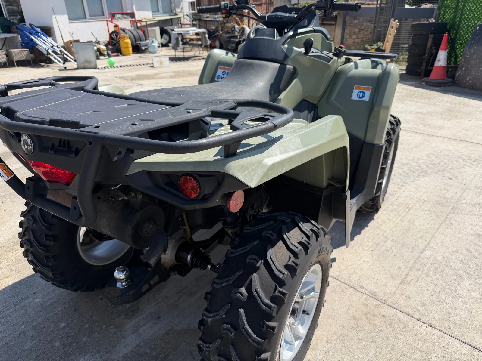 Can-Am Outlander 570 TOP, снимка 10 - Мотоциклети и мототехника - 56056162