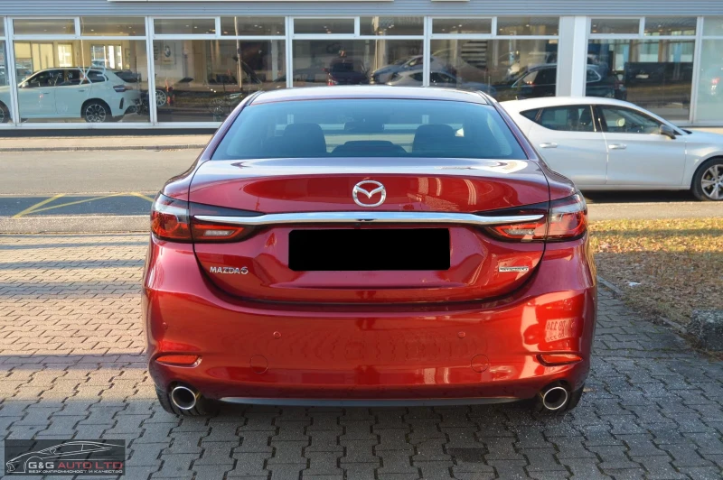 Mazda 6 EXCLUSIVE/194HP/HUD/360/NAVI/LED/KLESS/386g, снимка 5 - Автомобили и джипове - 51890001