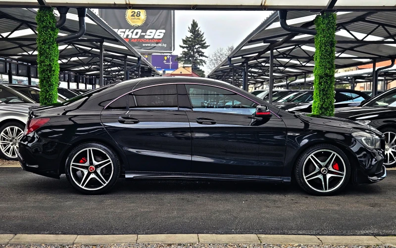 Mercedes-Benz CLA 220 AMG/SHADOW LINE/PANORAMA/CAMERA/ПОДГРЕВ/ПАМЕТ/LIZI, снимка 4 - Автомобили и джипове - 53124432
