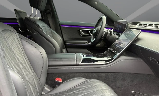 Mercedes-Benz S 63 AMG E Performance Long = Night Package = Гаранция, снимка 9 - Автомобили и джипове - 55835671
