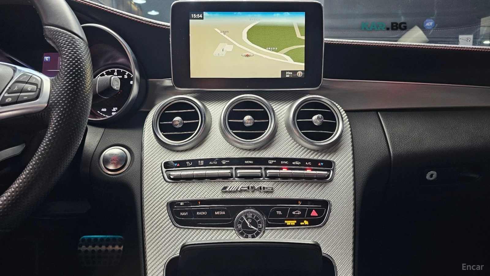 Mercedes-Benz C 43 AMG 4MATIC* HUD* КОЖА* НАВИ* ПАНО, снимка 14 - Автомобили и джипове - 55180852