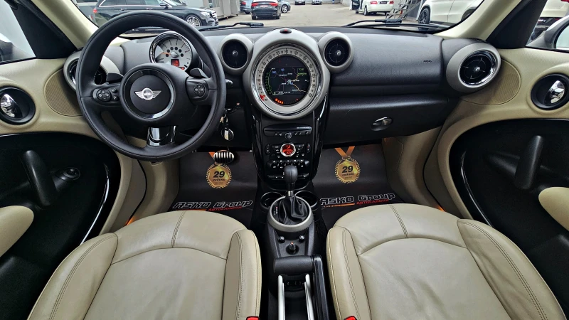 Mini Countryman SD/2.0TDI/143PS/NAVI/AUTOМАТ/KOЖА/TEMPOMAT/F1/LIZI, снимка 9 - Автомобили и джипове - 49547735