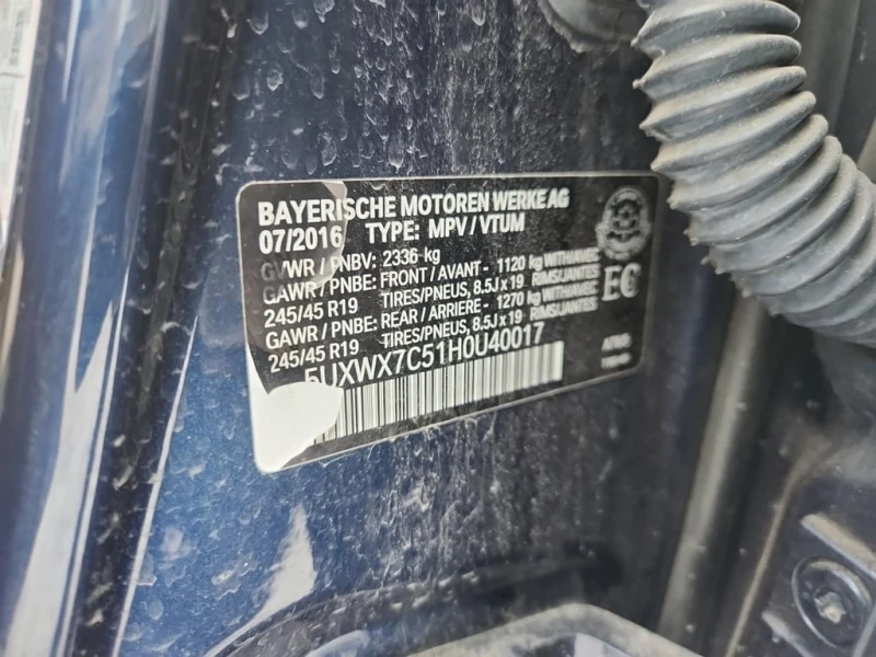 BMW X3 * XDRIVE35I * CARFAX * БЕЗ ПЪРВОНАЧАЛНА ВНОСКА, снимка 7 - Автомобили и джипове - 53022284