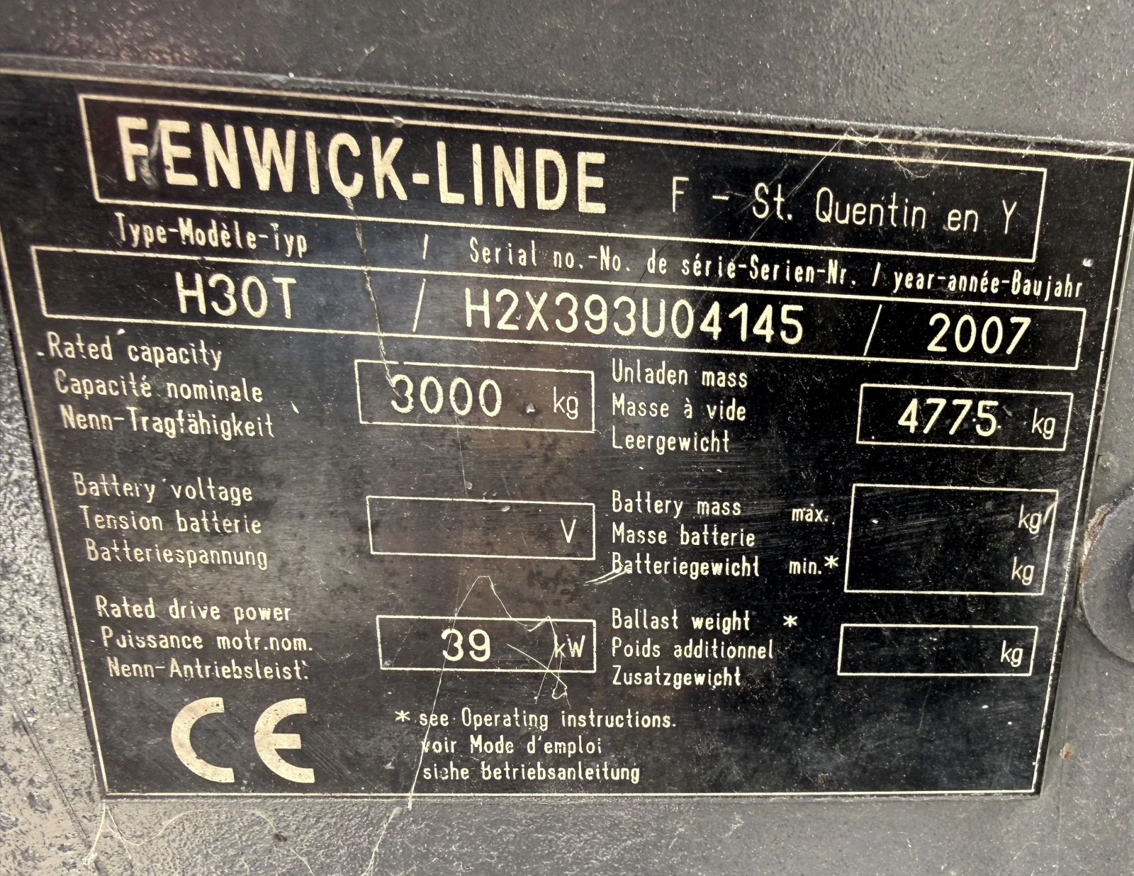 Мотокар Linde, снимка 3 - Индустриална техника - 56210892