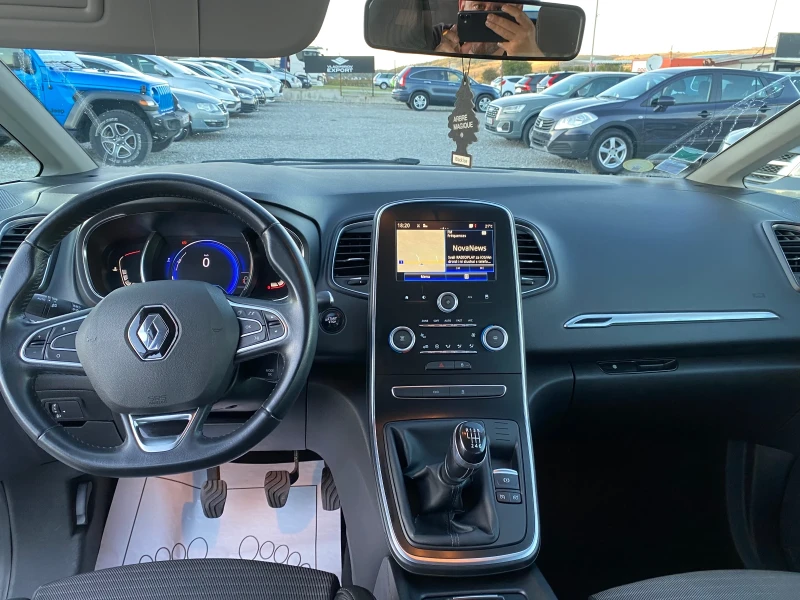 Renault Grand scenic 1.7D 2017G 7Места Full led EVRO6B , снимка 11 - Автомобили и джипове - 47582159