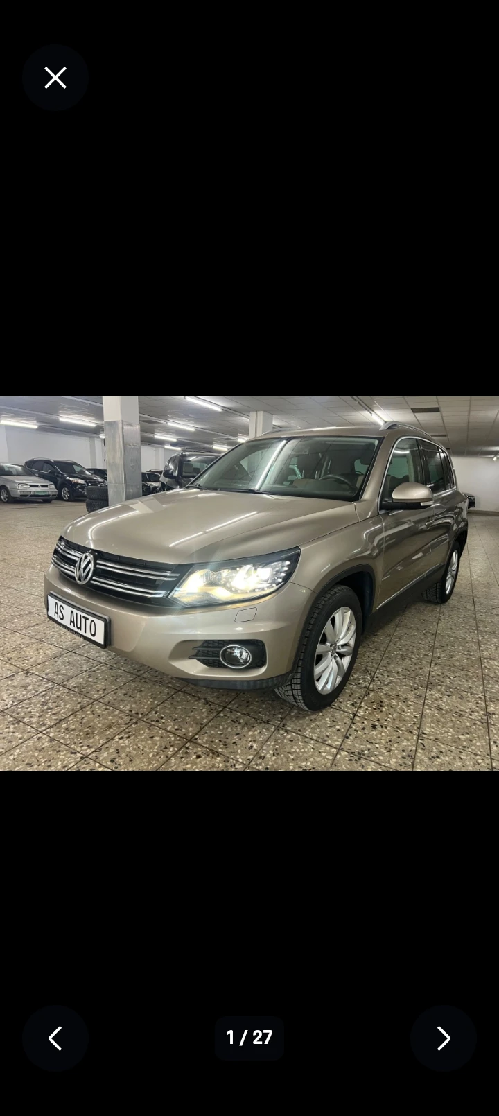 VW Tiguan 2.0-140 КС АВТОМАТИК, НАВИ, НАПА