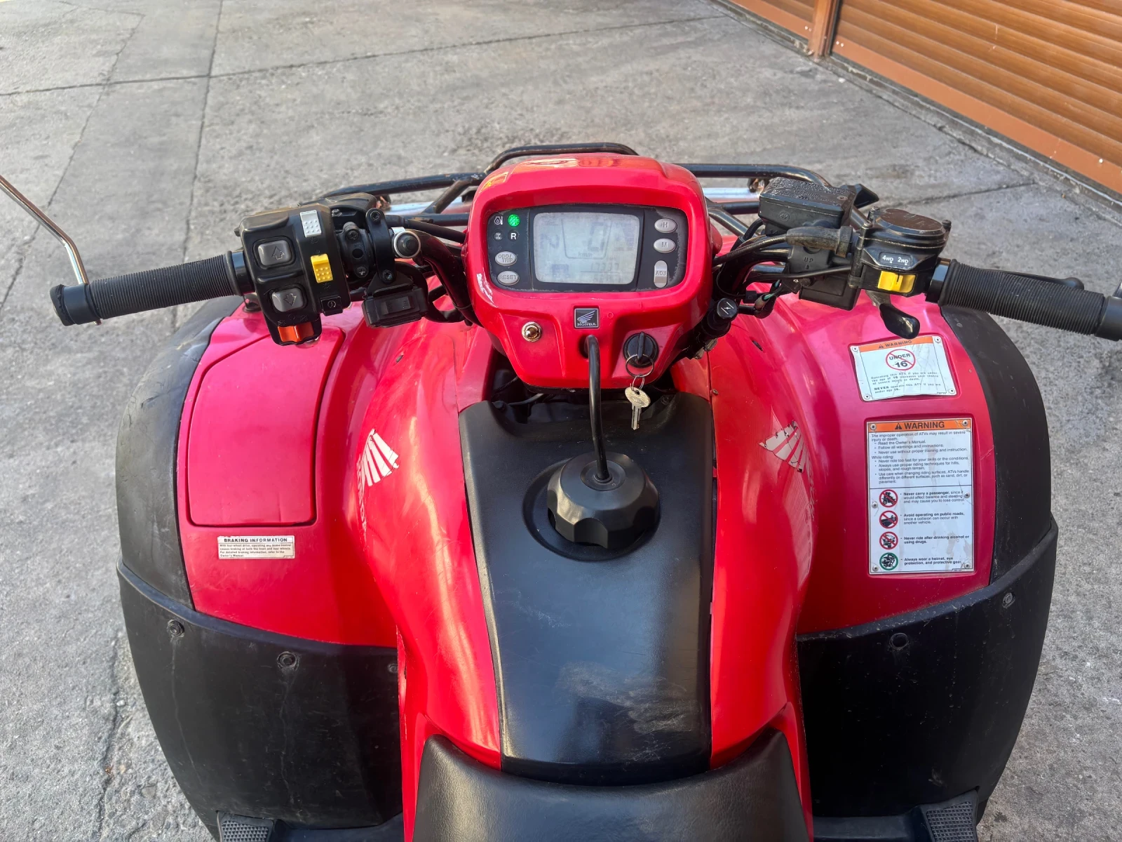 Honda Trx 4x4 500cc, снимка 5 - Мотоциклети и мототехника - 55091403