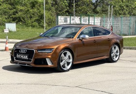 Audi Rs7 ABT 700 К.С/CERAMIC/DYNAMIC/EXCLUSIV/B&O/CAMERA/TV, снимка 3 - Автомобили и джипове - 45433758