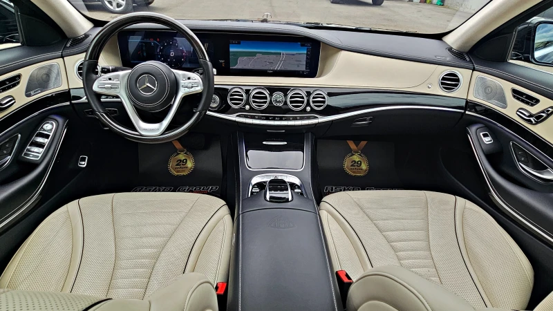 Mercedes-Benz Maybach ! S560/L/TVx3/HEAD/ВАКУМ/KEYLES/BURMEST/NIGHT/PANO, снимка 8 - Автомобили и джипове - 51169398