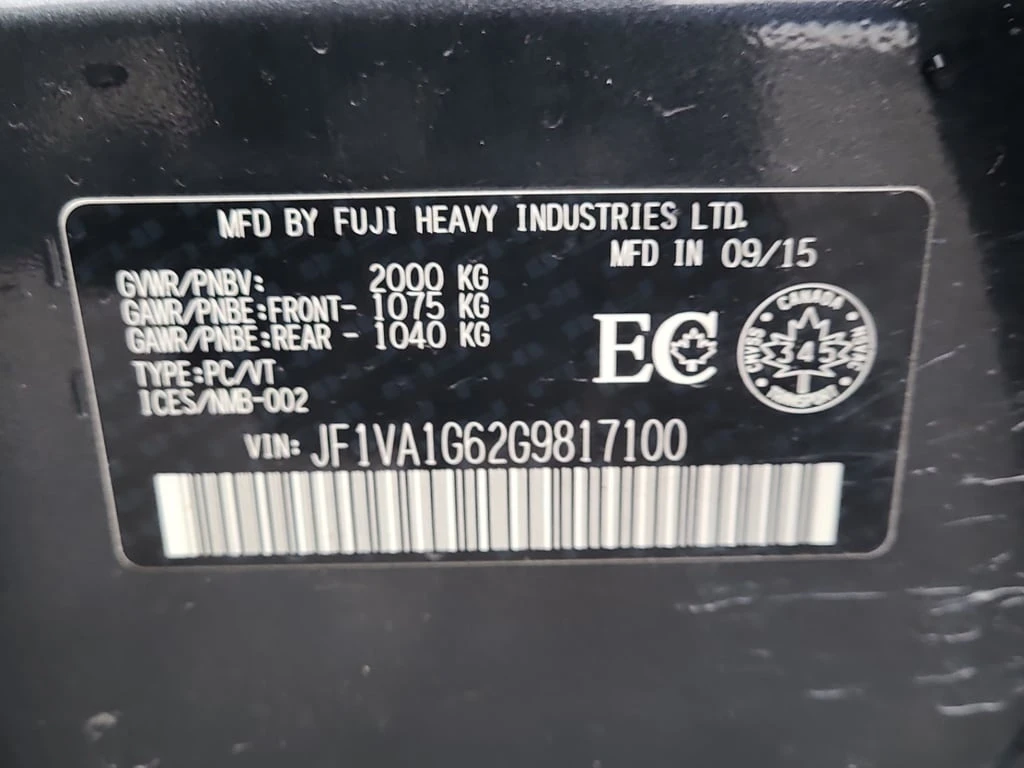 Subaru WRX * W/SPORT PKG * CARFAX * БЕЗ ПЪРВОНАЧАЛНА ВНОСКА - изображение 7