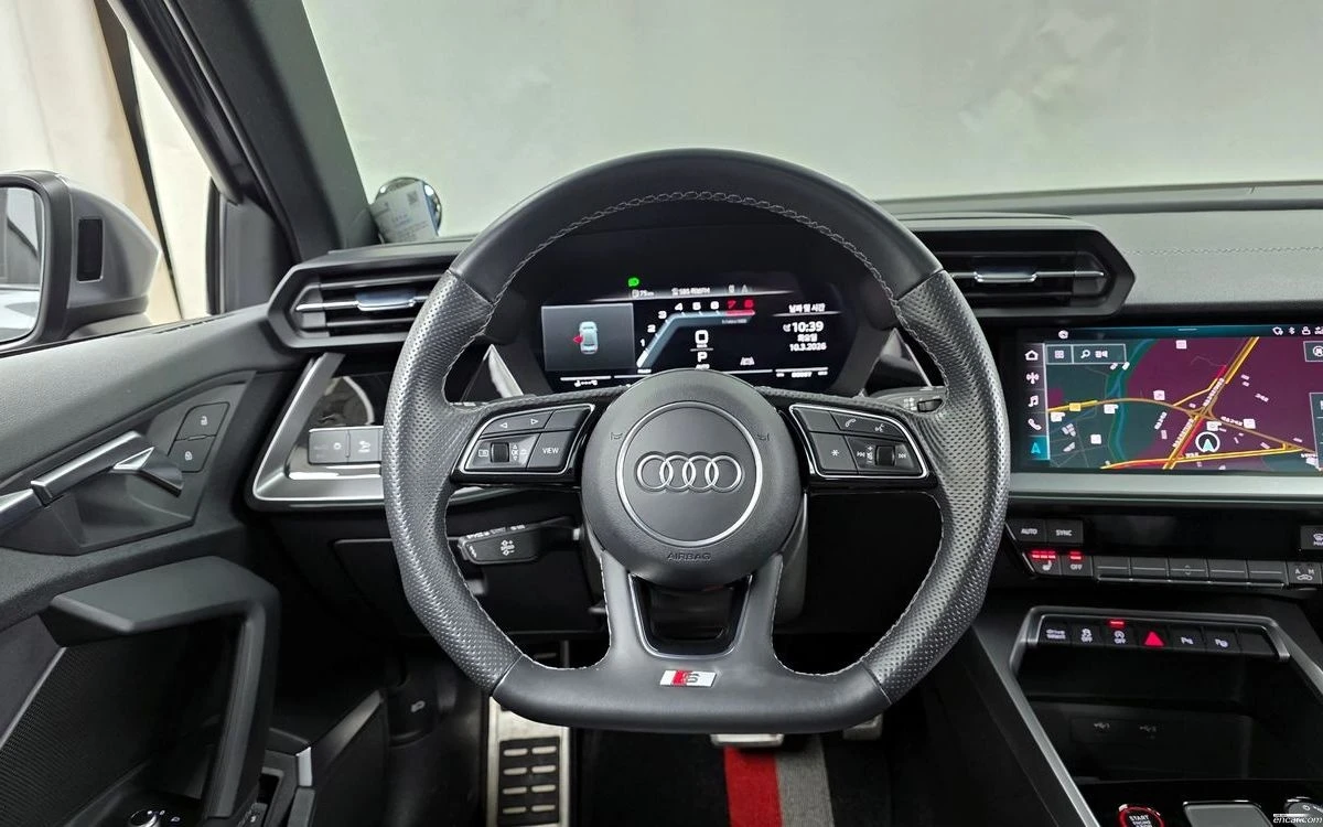 Audi S3 2.0TFSI/ПАНОРАМА/HEAD UP/DISTRONIC/, снимка 8 - Автомобили и джипове - 55244139