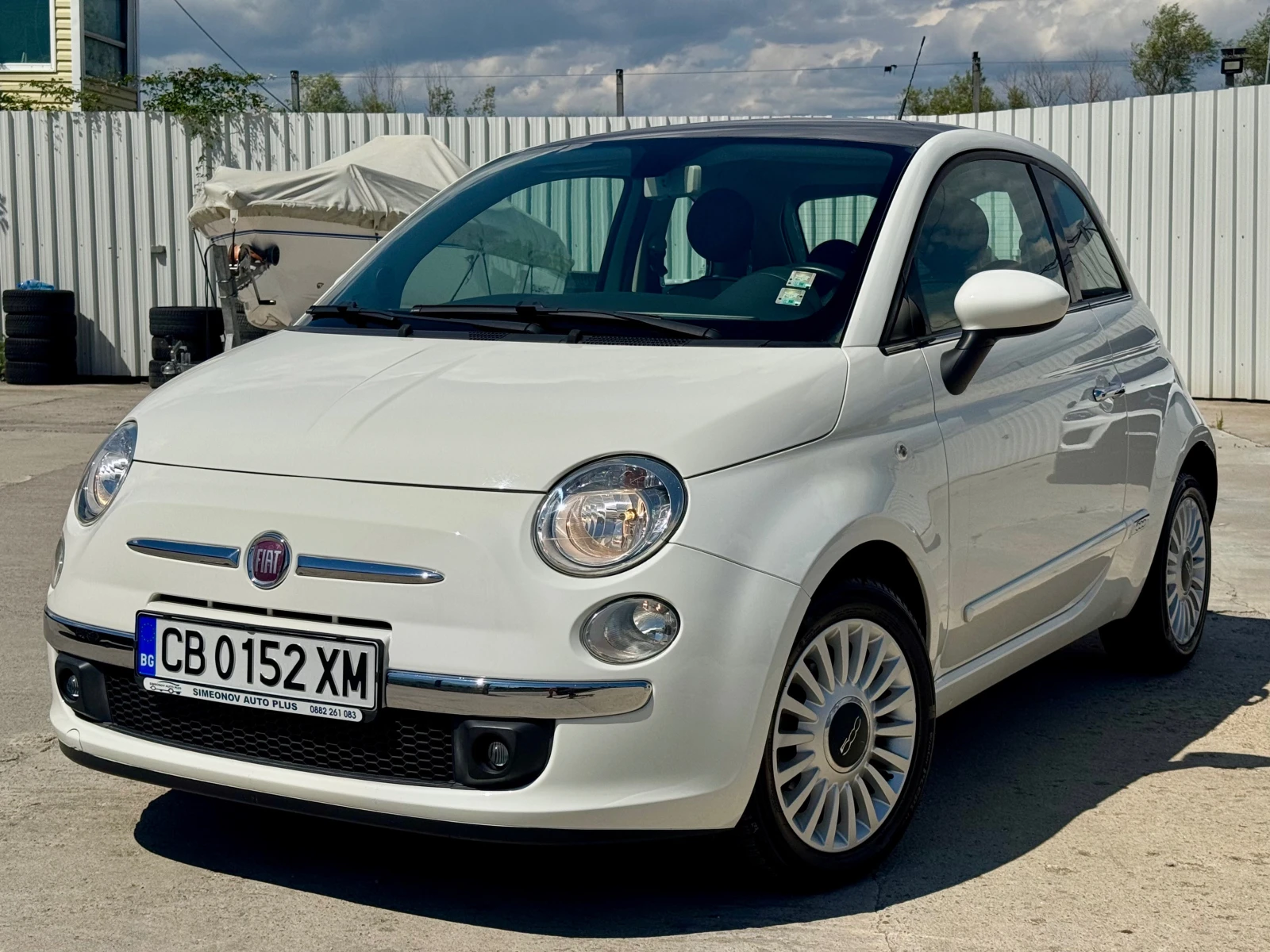 Fiat 500 LAUNGE АВТОМАТИК 103000км ПАНОРАМА ТОП-СЪСТОЯНИЕ