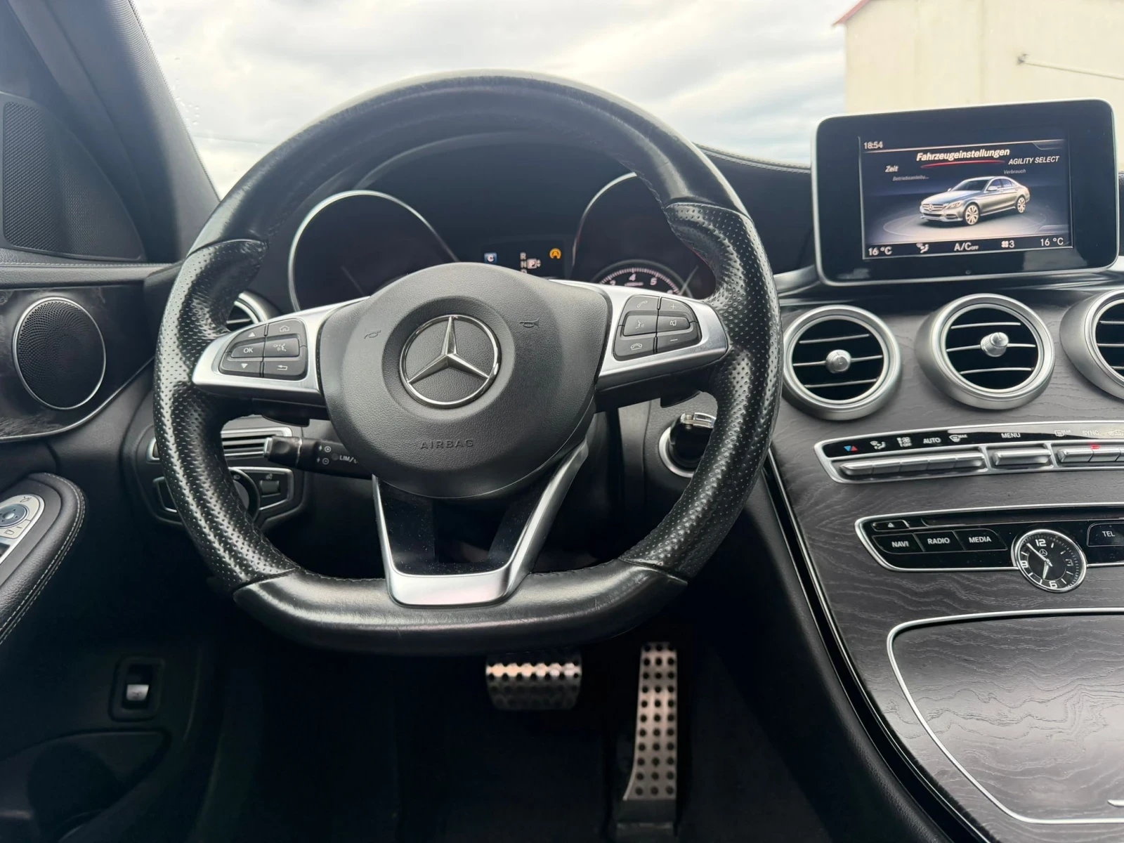 Mercedes-Benz C 200 AMG STYLING, 150хил.км, бензин, автоматик , снимка 8 - Автомобили и джипове - 55856816