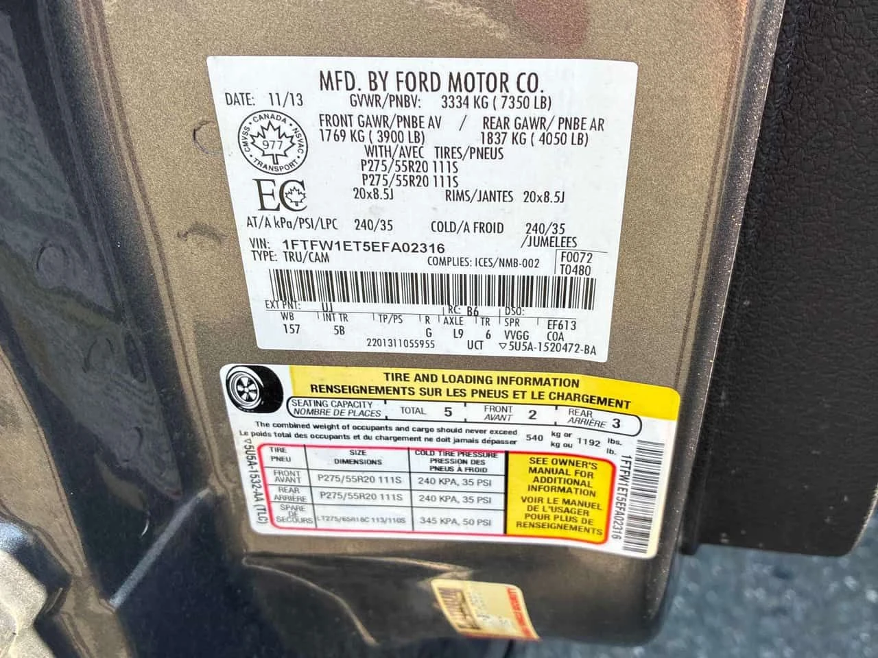 Ford F150 * 4WD SuperCrew 157" FX4 * CARFAX * , снимка 13 - Автомобили и джипове - 54144019