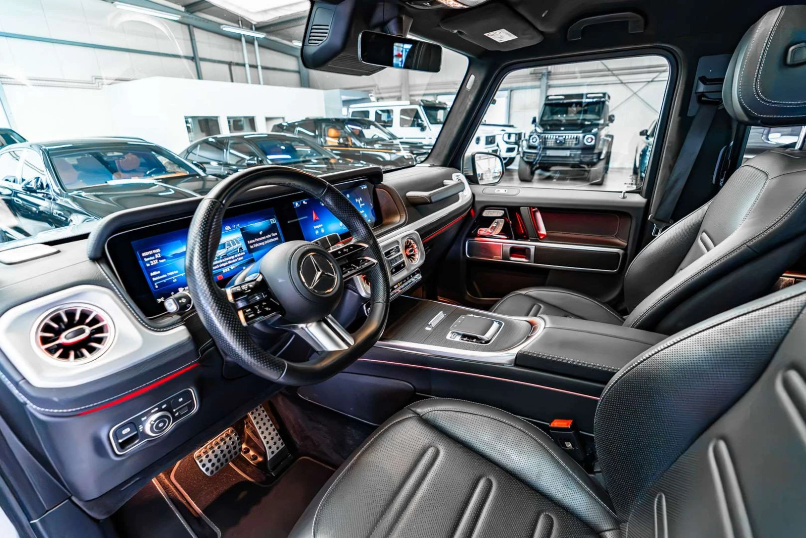 Mercedes-Benz G 450 FACELIFT* TECHNIK PAKET* AMG LINE* BURMESTER* , снимка 8 - Автомобили и джипове - 55964007